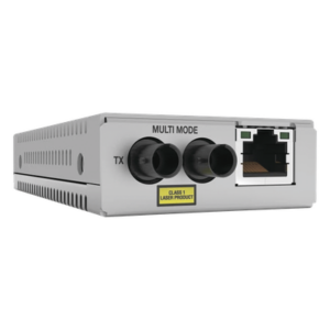 Convertidor de Medios / Fast Ethernet a Fibra Óptica / Multimodo ST / 2 km / Auto-MDI/MDIX / Jumbo Frames 10 KB