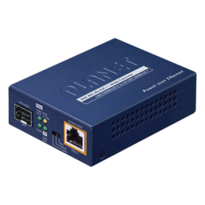 Convertidor de medios PoE++ / 10/100/1000BASE-T / 100/1000BASE-X SFP / 95W 802.3bt / Carcasa metálica / 3.7 x 2.8 x 1.0 pulgadas