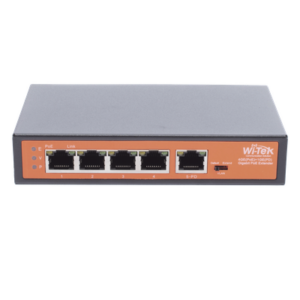 Extensor PoE / Entrada 90W / 4 salidas Gigabit 802.3af/at 30W / Alcance 250 m (820 ft) / 5 puertos / No administrable