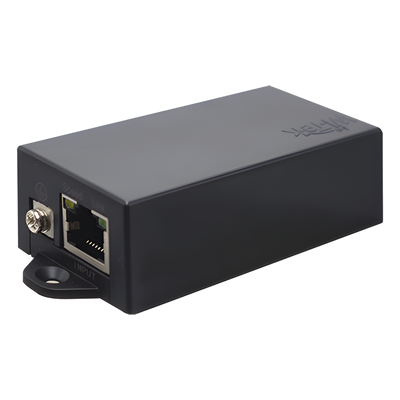 Convertidor PoE / Entrada 802.3 af/at / Salida 24V Pasivo / 2 Puertos Gigabit / Alcance 100 m (328 ft) / Plug and Play