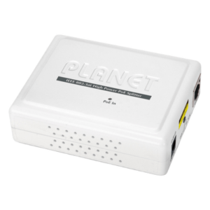 Divisor PoE / 802.3at / Salida 12V 2A o 24V 1A / Gigabit 10/100/1000 Mbps / UTP hasta 100 m (328 pies)
