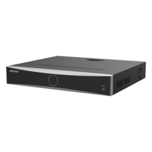 NVR IP / 16 Canales / 12 Megapixel (4K) / AcuSense / Reconocimiento Facial / 4 Bahías HDD / HDMI 4K / Alarmas I/O