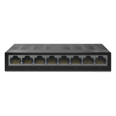 Switch de escritorio / 8 puertos Gigabit / 16 Gbps capacidad de conmutación / Fanless / 4.89W máximo