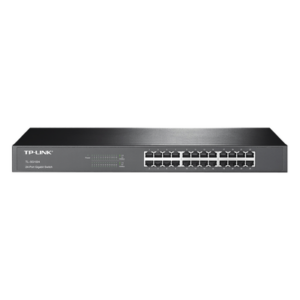 Switch Gigabit no administrable / 24 puertos 10/100/1000 Mbps / 35.7 Mpps / Montaje rack o escritorio