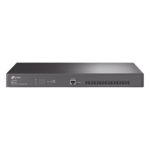 Switch Fibra Óptica L2+ / 8 Puertos SFP+ 10G / 160 Gbps / Sin Ventiladores / Montaje en Rack / Gestión Omada Centralizada