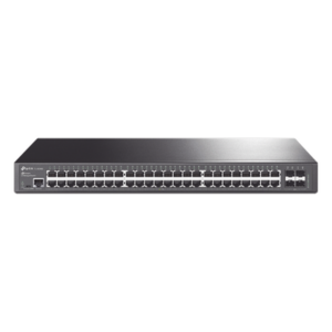 Switch Administrable Gigabit / 48 Puertos RJ45 / 4 Puertos SFP 1G / 104 Gbps / Sin Ventilador / PoE No Incluido