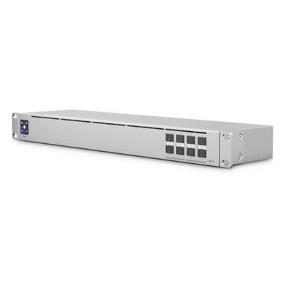 Switch administrable capa 2 / 8 puertos SFP+ 10G / 160 Gbps / Pantalla táctil 1.3" / 1U rack / 4.7 pies de profundidad