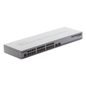 Switch / 24 Puertos Gigabit / 2 Puertos SFP+ 10G / Dual OS / 88 Gbps / 1 RU