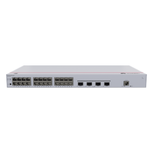 Switch Administrable Capa 2 / 24 Puertos Gigabit / 4 Uplink 10GE SFP+ / Capacidad 128 Gbps / Diseño 1U Rack