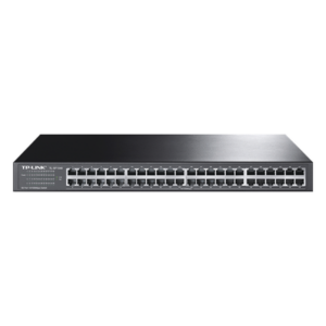 Switch no administrable / 48 puertos 10/100 Mbps / 96 Gbps capacidad de conmutación / 71.4 Mpps throughput / Rack 19" (48.26 cm)