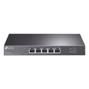 Switch / 5 Puertos / 2.5 Gbps / No Administrable / Escritorio / 25 Gbps Capacidad de Conmutación / Sin Ventilador / Carcasa Metálica