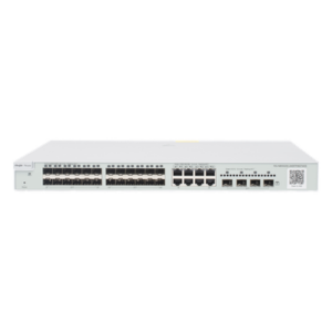 Switch Capa 3 Administrable / 24 Puertos SFP 1G / 8 Puertos Combo 10/100/1000 / 4 Puertos SFP+ 10G / 128 Gbps / 96 Mpps