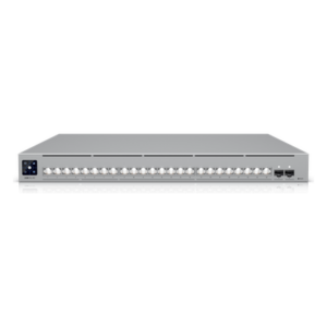 Switch Administrable Capa 3 / 24 Puertos RJ45 (16 × 10 GbE, 8 × 2.5 GbE) / 2 Puertos SFP28 25 G / Etherlighting™ / RPS / 460 Gbps