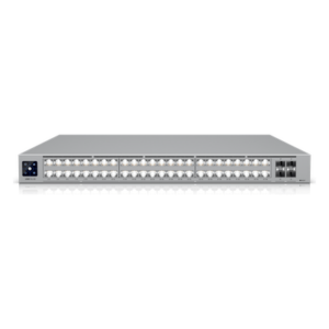 Switch Administrable / 48 Puertos / 32 × 10 GbE + 16 × 2.5 GbE / 4 × SFP28 25G / Capa 3 / 920 Gbps / Etherlighting™ / 1U Rack