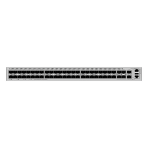 Switch Core Capa 3 / 48 Puertos GE SFP / 4 Puertos 10GE SFP+ Uplink / 2 Puertos 10GE SFP+ Stacking / Ruteo Dinámico / 224 Gbps