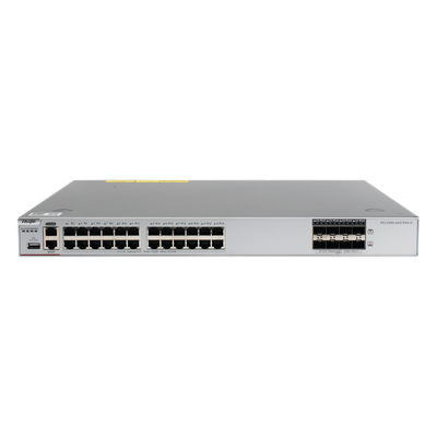 Switch Core Capa 3 / 24 Puertos Gigabit / 8 SFP+ 10Gb / 880 Gbps / Gestión en Nube / Fuente Modular