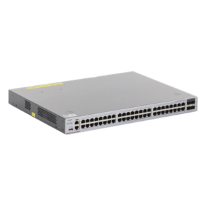 Switch Core Capa 3 / 48 Puertos Gigabit / 4 SFP+ 10G / Capacidad 880 Gbps / Doble Fuente Modular / Gestión Cloud