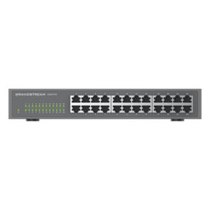 Switch Gigabit No Administrable / 24 Puertos 10/100/1000 Mbps / Capacidad 48 Gbps / Montaje en Rack