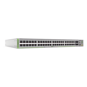 Switch Administrable Capa 3 / 48 Puertos 10/100/1000Mbps / 4 SFP Gigabit / 104 Gbps Switching Fabric / 77.4 Mpps