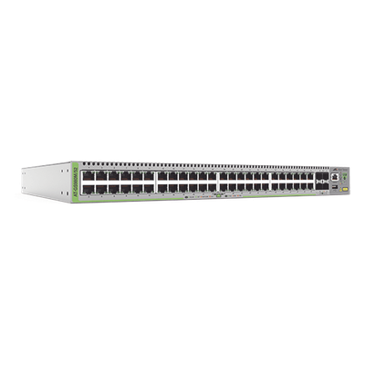 Switch Administrable Capa 3 / 48 Puertos 10/100/1000Mbps / 4 SFP Gigabit / 104 Gbps Switching Fabric / 77.4 Mpps
