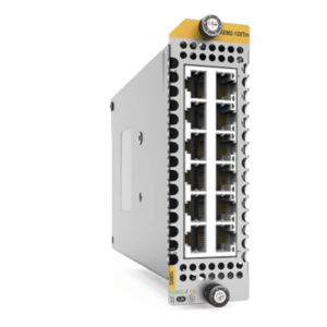 Módulo de Expansión / 12 Puertos RJ45 / Velocidades 1G/2.5G/5G/10G / Rango de Temperatura -40°C a 85°C / LEDs de Diagnóstico