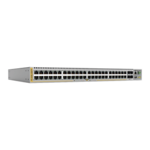 Switch L3 Stackable / 48x 10/100/1000-T / 4x SFP+ / Fuente redundante integrada / TAA compliant
