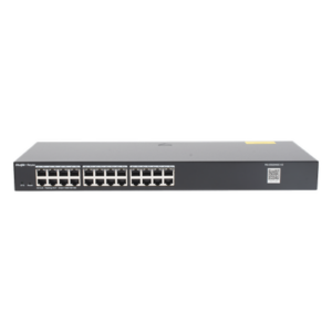 Switch Administrable / 24 Puertos Gigabit / Auto-Negociación / Gestión en la Nube / Montaje Rack / Compatible CCTV