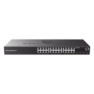 Switch Administrable / 24 Puertos Gigabit RJ45 / 4 Puertos SFP Uplink / 56 Gbps / GWN Cloud