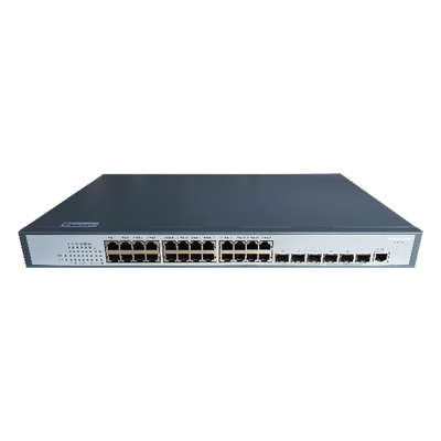 Switch Core Administrable Capa 3 / 24 Puertos Gigabit / 6 Uplink SFP+ 10G / Enrutamiento BGP-OSPF / 1.44 x 0.76 x 0.92 ft
