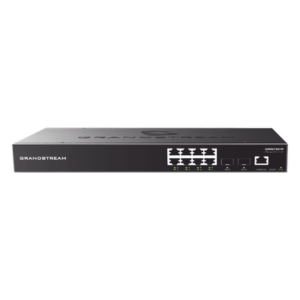 Switch Administrable Gigabit / 8 Puertos RJ45 + 2 SFP Uplink / 20 Gbps / 14.88 Mpps / GWN Cloud