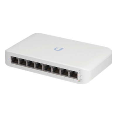 Switch Administrable PoE / 8 Puertos Gigabit / 4 Puertos PoE+ 802.3at / 52 W / 8 Gbps / Compacto