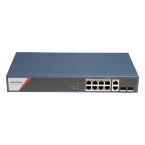Switch PoE+ Administrable / 8 Puertos Gigabit PoE++ 90 W / 2 Puertos Uplink 1000 Mbps / 2 Puertos SFP / Alcance Extendido 300 m (984.3 ft) / 130 W