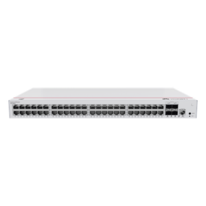 Switch PoE Administrable Capa 3 / 48 Puertos Gigabit PoE / 4 Uplink 10GE SFP+ / PoE Perpetuo / 380W / iStack / ERPS