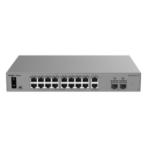 Switch Smart Cloud PoE+ / 20 Puertos Gigabit / 16 Puertos PoE+ 250 W / 2 SFP 1G / Switching 40 Gbps / Forwarding 29.76 Mpps / Protección 6 kV / Gestión Cloud