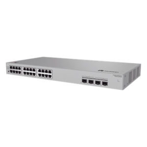 Switch Administrable Capa 2 / 24 Puertos PoE+ Gigabit / 2 SFP 2.5 Gbps + 2 SFP+ 10 Gbps / PoE Perpetuo 400 W / 98 Gbps / 73 Mpps / 3.71 kg / 442 x 220 x 43.6 mm (17.4 x 8.7 x 1.7 in)