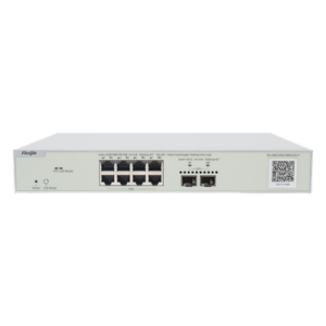 Switch PoE+ Multi-Gigabit / 8 Puertos 2.5G / 2 Uplink SFP+ 10G / Capa 2 / 240W PoE / 80 Gbps / Cloud Administrable