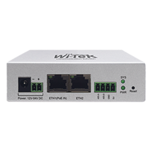 Controlador IoT / 2 Puertos 10/100 Mbps / PoE 802.3af / RS-485 / Alimentación 12-54V DC / Gestión Solar en la Nube