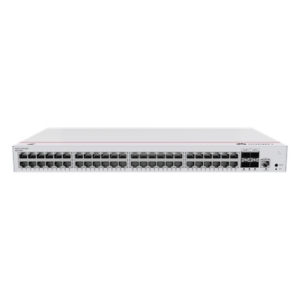Switch PoE Administrable Capa 2 / 48 Puertos Gigabit PoE / 4 Puertos SFP Uplink 1GE / 104 Gbps / PoE Perpetuo 380W / Gestión Nube Gratis