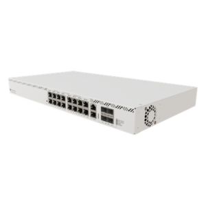 Cloud Router Switch / 16 Puertos / 8 PoE+ y 8 PoE++ / Fuentes Redundantes Hot-Swap / Rackmount