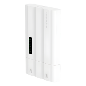 Switch PoE para Exteriores / 7 Puertos Gigabit / 5 RJ45 + 2 SFP / PoE+ 60W / ERPS / IP65 / -30°C a 65°C / Gestión Cloud / Capa 2 / Fanless