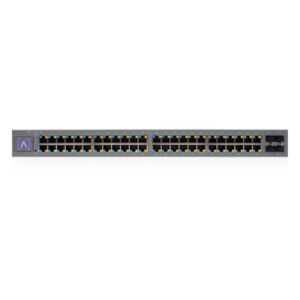Switch Administrado 48 Puertos PoE+ / 740W PoE Budget / 16 Puertos 2.5 Gbps + 32 Puertos 1 Gbps / 4 Puertos SFP+ 10 Gbps / Bluetooth Setup / Cloud Management / VLAN Stacking / Rackmontable