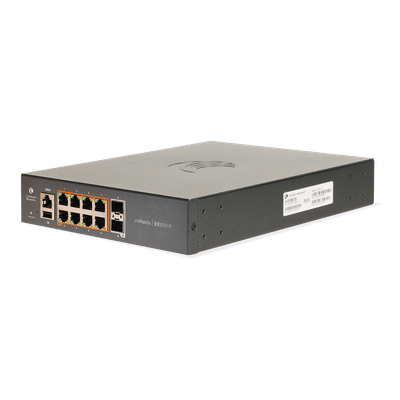 Switch PoE / 8 Puertos Gigabit 802.3af/at / 2 SFP / Capa 2 / Gestión Cloud / Zero-Touch