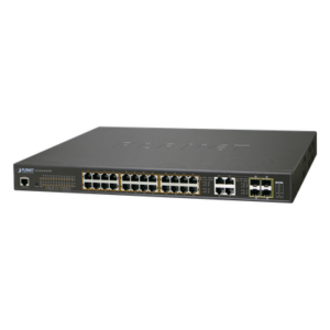Switch Administrable / 24 Puertos Gigabit Ultra PoE 60W / 4 Puertos Combo TP/SFP / 600W / IPv6 Dual Stack / L2-L4
