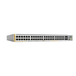 Switch PoE+ Stackeable Capa 3 / 40x 10/100/1000 Mbps + 8x Multigigabit 100M-5G / 4x SFP+ 10G / PoE+ 90W / 720W / Fuente Redundante