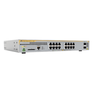 Switch Industrial-Lite PoE+ administrable capa 2 / 16 Puertos Gigabit + 2 SFP / 247 W PoE+ / 0°C a 65°C / 26.8 Mpps