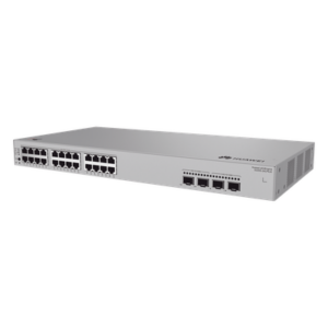 Switch Administrable Capa 2 / 24 Puertos PoE+ Gigabit / 2 SFP 2.5 Gbps + 2 SFP+ 10 Gbps / PoE Perpetuo / 195 W / 98 Gbps / 2.95 x 18.04 x 11.81 in