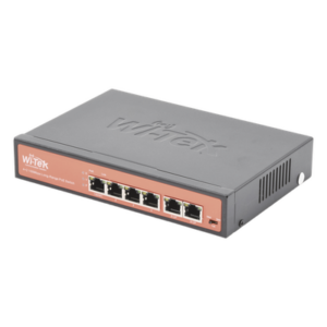 Switch PoE No administrable / PoE de Largo Alcance Hasta 250m / 4 Puertos PoE 10/100Mbps (Puerto 1 Hasta 60W, Puertos 2,3 y 4 Hasta 30W) + 2 Puertos 10/100Mbps Uplink / Presupuesto 65 W / Plug and Play