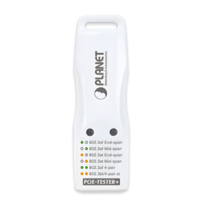 Probador Power Over Ethernet Compacto para Estandares IEEE 802.3af/at/bt