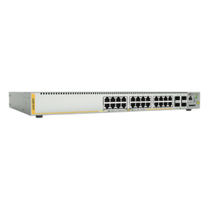 Switch PoE+ Administrable / 24 Puertos Gigabit / 4 SFP / 370 W / Capa 3 / 41.7 Mpps