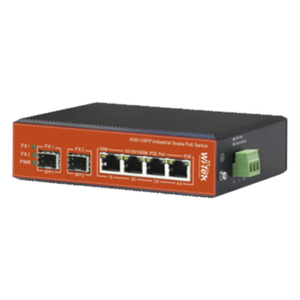 Switch Industrial PoE++ / 8 Puertos Gigabit PoE + 2 SFP Combo / PoE 802.3bt 60W / PoE Pasivo 24V / Rango -40°C a 80°C / Alcance 250 m (820 ft)